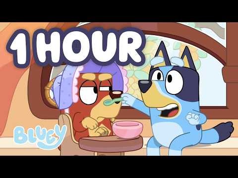 1 HOUR of Pretend Play at School 🍼 💙 Rusty is a Baby to Bluey 🤣 | Bluey