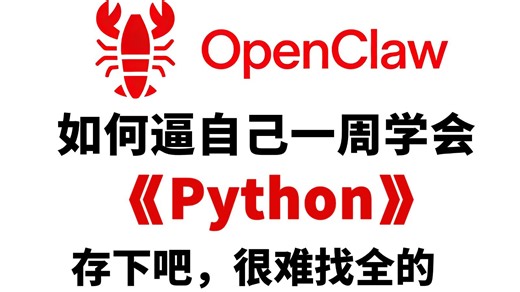 【Python全套教程】一周入门Python| 2026最新版Python零基础教程，存下吧，全程干货，涵盖数据分析+爬虫逆向教程，Python入门到实战！