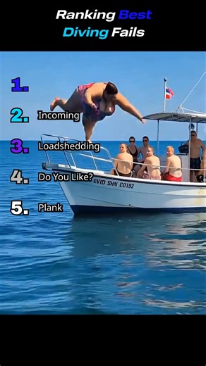 Ranking Best Diving Fails #shorts
