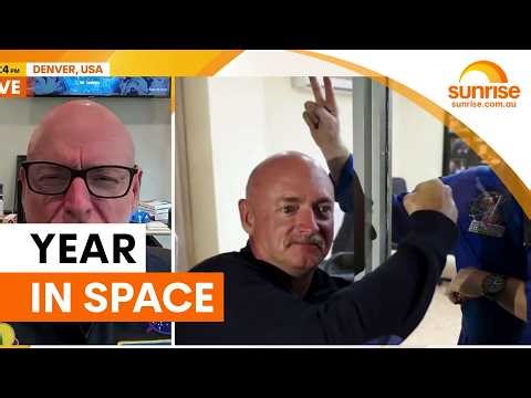 Astronaut Scott Kelly on his year in space | Sunrise
