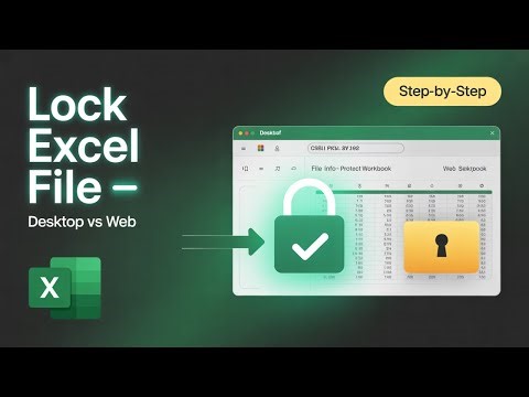 How to Password Protect an Excel File (Desktop & Web) | Step-by-Step Guide