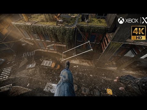 Dying Light 2 Parkour free running | Xbox Series X 4K 60FPS