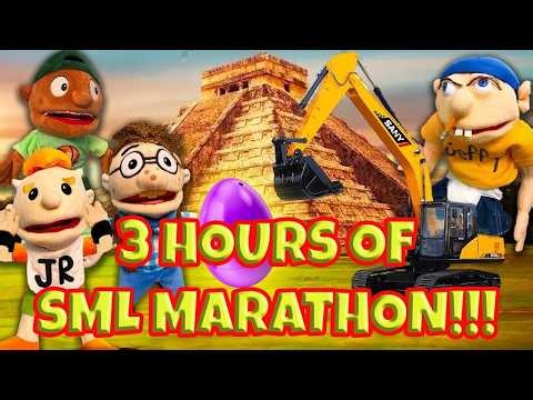 3 HOURS OF SML MARATHON TO FALL ASLEEP TO ! FUNNIEST JEFFY VIDEOS!
