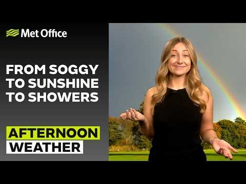 07/10/2026 - Rain in the east - Afternoon Weather Forecast UK - Met Office Weather
