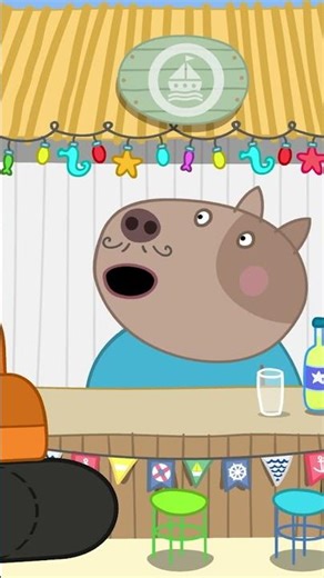 Café Réservé aux Membres ☕🔒 #shorts #peppapig