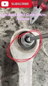Mercedes Benz lower control arm replacement #guide #mechanic #diy #tricks