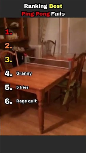 Ranking Best Ping Pong Fails!