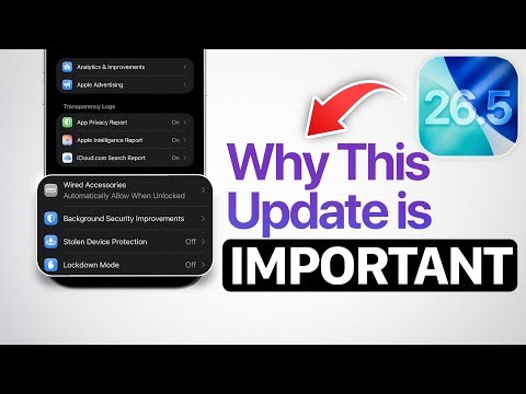 iOS 26.5 - The SECRET behind This Update!￼