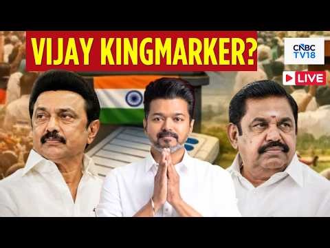 Tamil Nadu Exit Poll 2026 LIVE: Will TVK Vijay Be the King or the Kingmaker in Tamil Nadu? | N18L