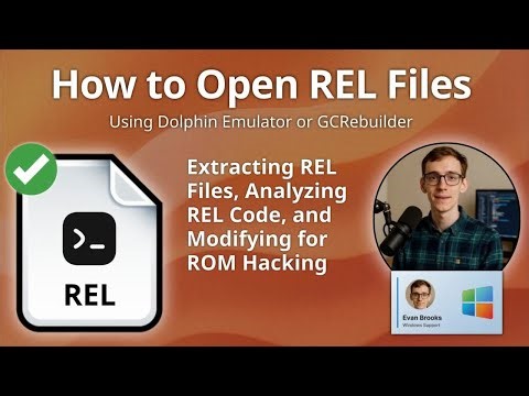 How to Open REL Files (Dolphin Emulator or GCRebuilder)