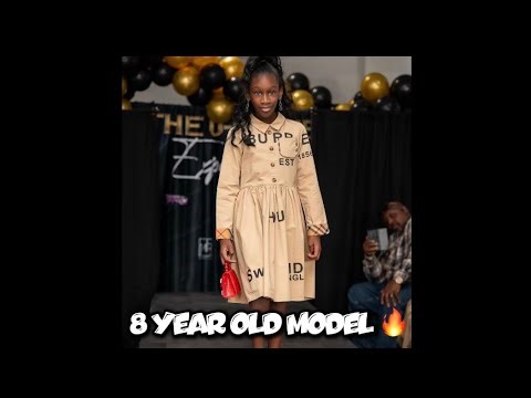 8 Year Old Model Walks the Runway 🔥 | Fashion Show Highlights #fashionshow #youngmodel #modelkids