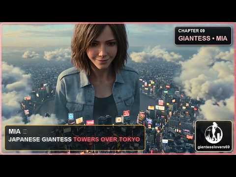Mia Towers Above Tokyo | Giantess Growth Story