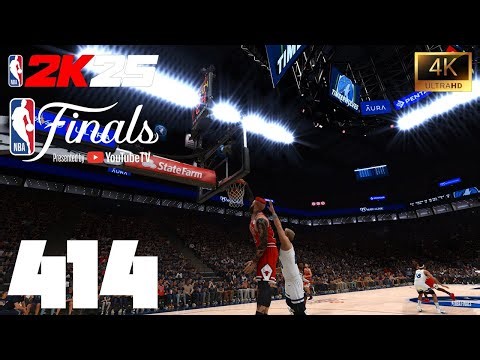 NBA 2K25 =My Career= [PC] (4K) EP414 {The NBA Finals} Game 3 {Bulls @ Timberwolves}