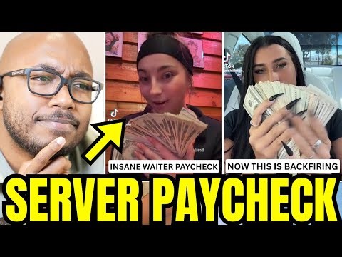 Servers Are Exposing Their Paychecks, And It’s INSANE