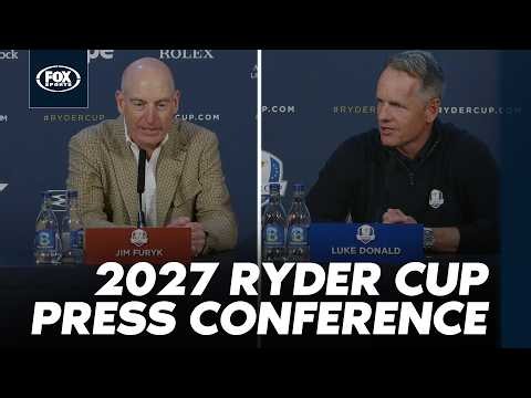 'We know we're the underdogs' USA hope to upset away at Adare Manor | Ryder Cup 2027 | Fox Sports