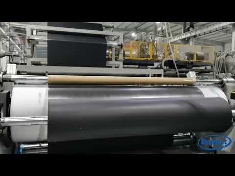 Perfect™ roofing synthetic underlayment in production
