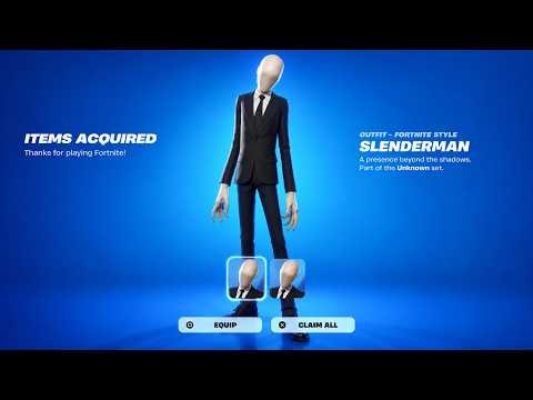 FREE SLENDERMAN SKIN FOR EVERYONE!