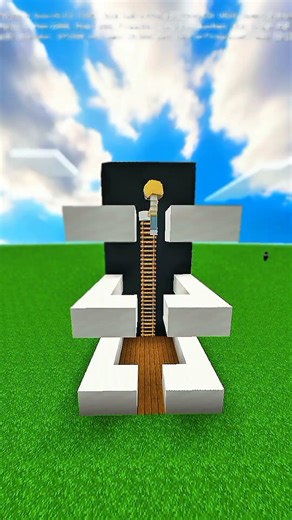 Easy Modern House Build for Survival Minecraft! 🏡#minecraft #minecraftshorts