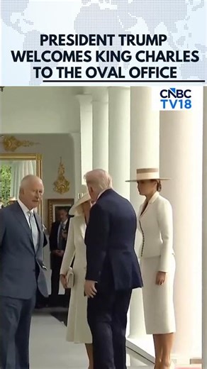 President Trump Welcomes King Charles Amid Tensions Over Iran War | US State Visit | N18G |CNBC TV18