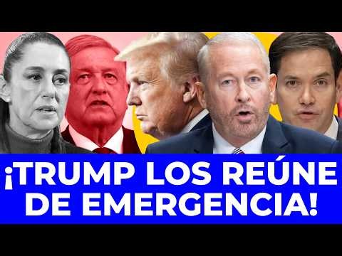 ¡VAN POR EL CLAN LÓPEZ! Trump cita a Marco Rubio y su gabinete para acabar con AMLO y su familia