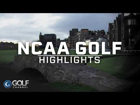 NCAA Golf Highlights: St. Andrews Links Collegiate Round 1 | Golf Channel