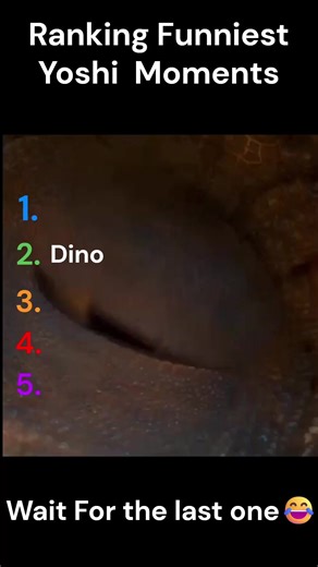 Ranking Funny Yoshi Moments in Super Mario