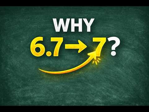 Why Does 6.7 Become 7? Rounding to the Nearest Whole Number