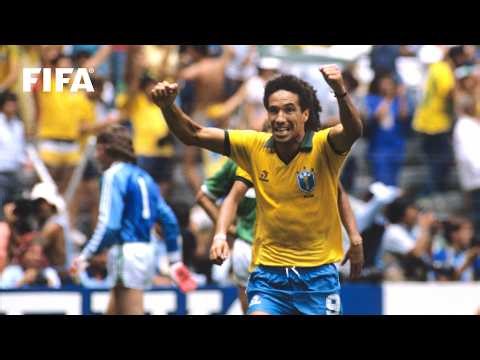 Brazil Icon Careca | Every FIFA World Cup Goal