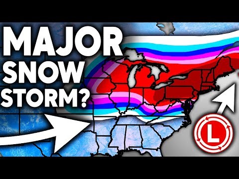 Models Show a New MAJOR Snowstorm & Brutal Cold...