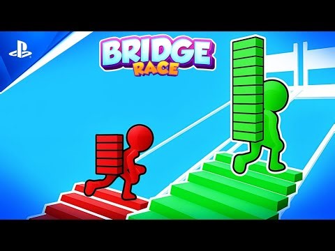 Bridge Race - Gameplay Walkthrough Part 2 - Levels 31-55 (PS5 UHD) [4K60FPS]