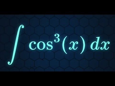 how to integrate cos^3(x) dx