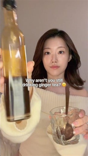 5 benefits of ginger tea 🫖 ...#kbeauty #beautywellness #gingertea #koreanskincare