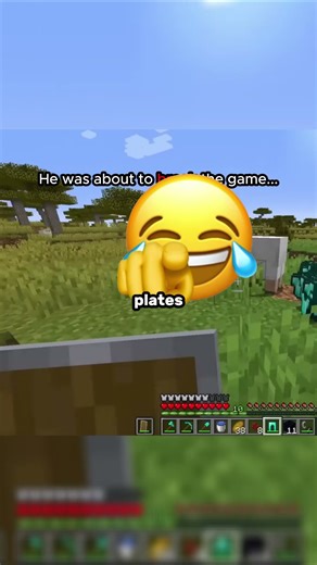 He literally broke the GAME! #minecraft
