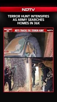 Winter Terror Hunt: Terrorist Hunt Intensifies as Army Searches Homes In J&K