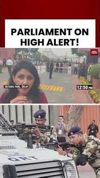 Breaking: Security Boosted Around Parliament Amid Delhi Protests #cjpprotest #delhi #Parliament