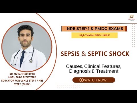 Sepsis & Septic Shock – High-Yield Concepts, Pathophysiology, Diagnosis, and Management