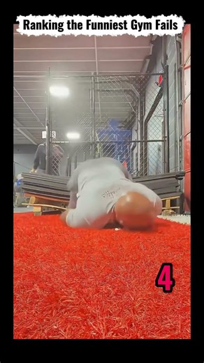 Ranking the Funniest Gym Fails 💪😂 #viral