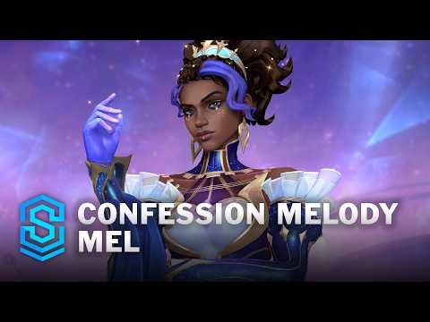 Confession Melody Mel Wild Rift Skin Spotlight