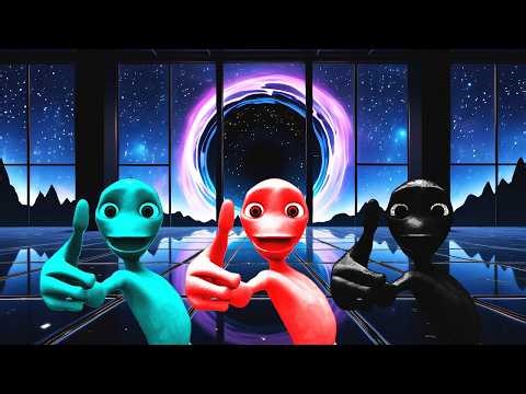 Alien Dance Battle on the Edge of a Black Hole