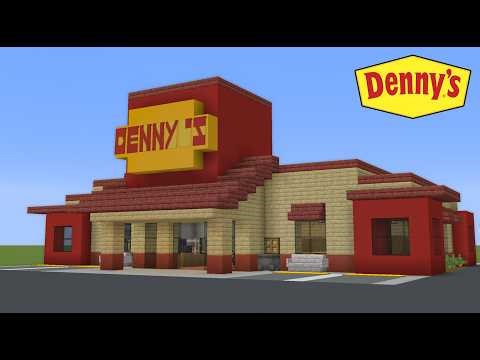 How to Build a Denny's in Minecraft (Full Interior Tutorial)