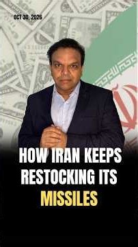 Iran Keeps Restocking Missiles Despite US Sanctions and Blockade #iran #iranwar #trump #sanctions