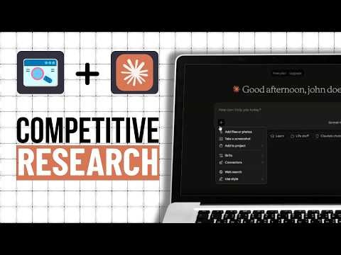 How To Do Competitive Research With Claude Ai (Step By Step)