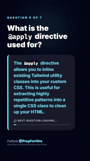 7 essential Tailwind CSS interview questions