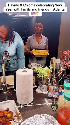 Davido & Chioma Celebrate New Year in Atlanta 2023