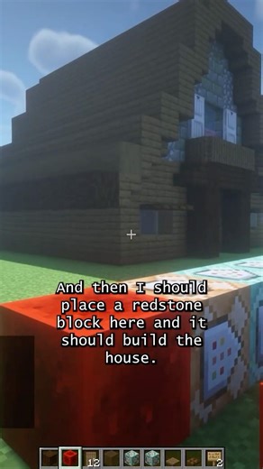Building A House With Command Blocks