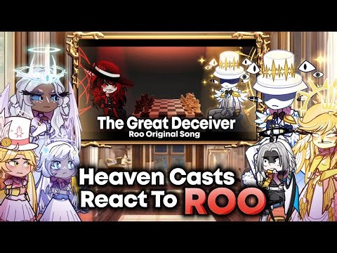HEAVEN CASTS React To ROO Hazbin Hotel Fan Songs || Hazbin Hotel Video Original Animation