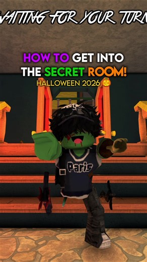 HOW TO GET INTO THE SECRET ROOM! // HALLOWEEN 2026 // #mm2viral #mm2roblox #fyp #blowup #roblox