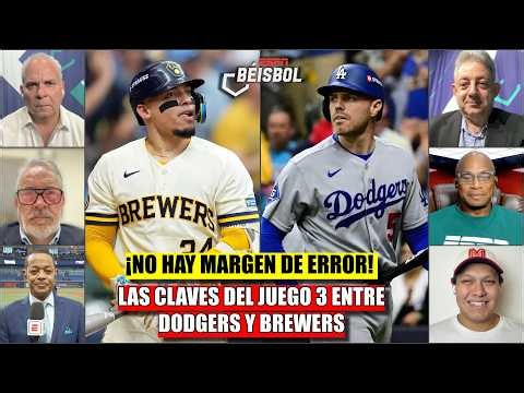 LAS CLAVES para el JUEGO 3 entre DODGERS y BREWERS donde se puede DEFINIR TODO | ESPN Beisbol