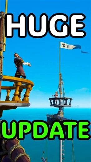 Sea of Thieves Season 21 Update! (New Flag) #shorts