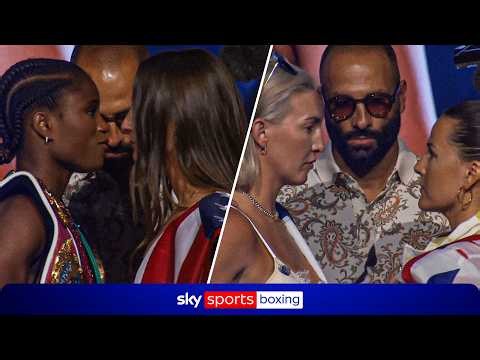 Mikaela Mayer, Chantelle Cameron, Caroline Dubois & Amelia Moore press conference FACE-OFF | MVPW-06